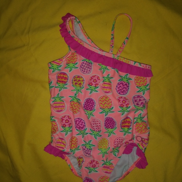 🆕Op | 🍍Pineapple Bathing Suit Size 5T 🍍 - Picture 8 of 8